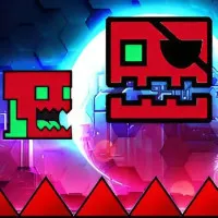 PLay Geometric Dash Time to Travel! now!