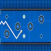 PLay Geometry Dash: Impossible Wave now!