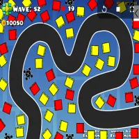 PLay Geometry Dash Tower Defense now!